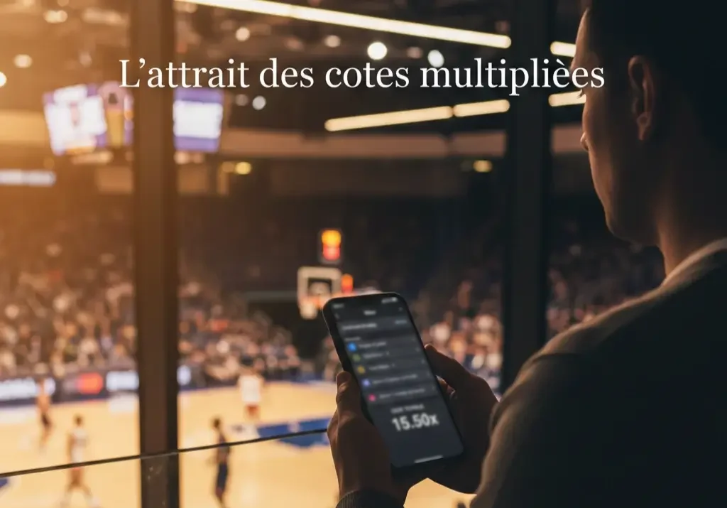 Ticket de paris combiné NBA avec plusieurs matchs sélectionnés