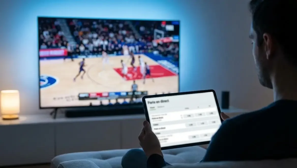 Paris en direct NBA live betting match basket